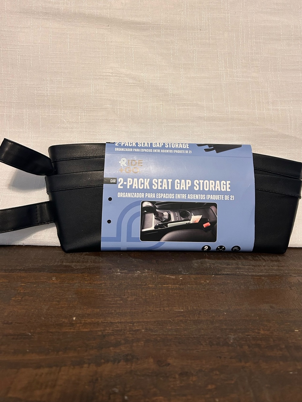 2-Pack Car Seat Gap Storage Organizer